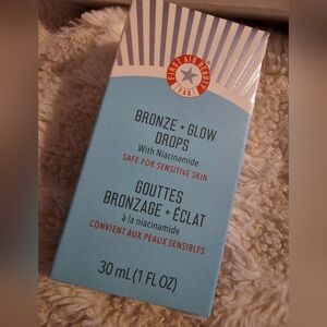 NWT FAB First Aid Beauty bronze & glow drops w/ niacinamide 1 fl oz